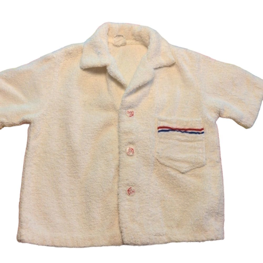 Sears vintage 50s Terry cloth robe size 4-5